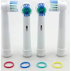 Lovyco Floss Action 4'lü Oral-B Uyumlu Dış Fırçası Yedek Başlığı