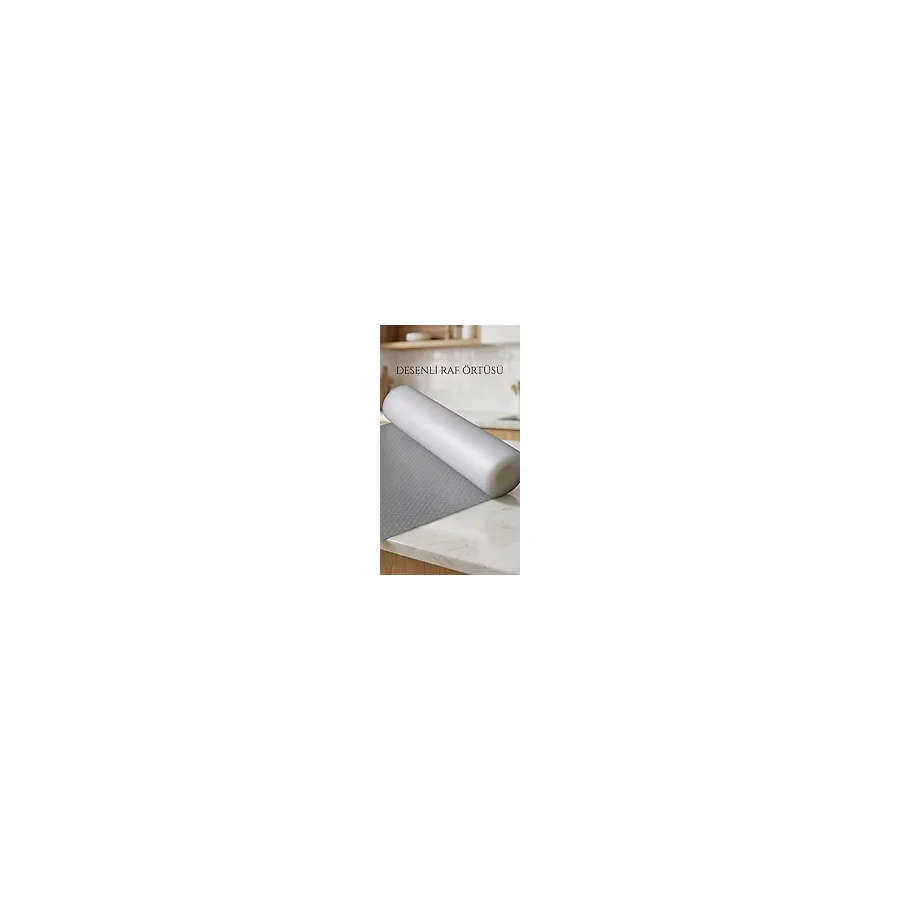 Lowell Home Şeffaf Kaymaz Raf ve Çekmece Örtüsü 45X300 cm Dolap Içi Koruma