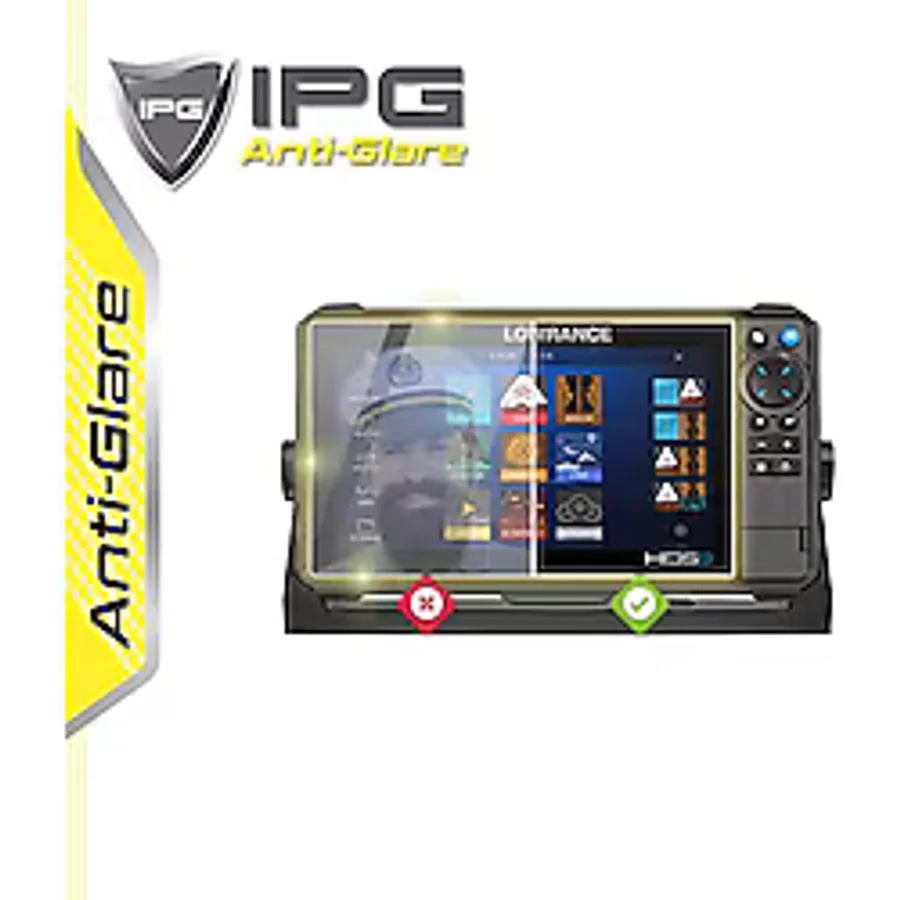 Lowrance HDS PRO 9 FishFinder - IPG Anti-Glare Yansıma Önleyici Mat Ekran Koruyucu