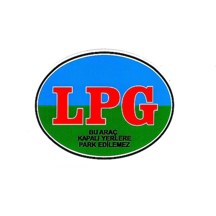 LPG Sticker - LPG Mevcut Sticker - LPG