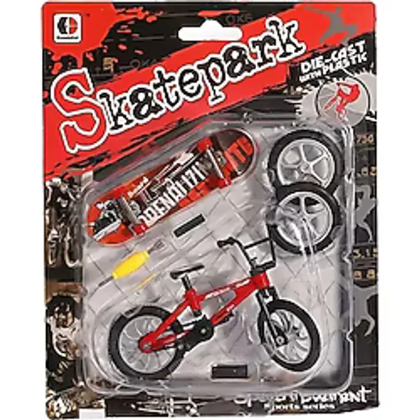 LRS Store Donbful Finger Skateboard Parmak Kaykay ve Bisiklet Oyun Seti Aksesuarlı