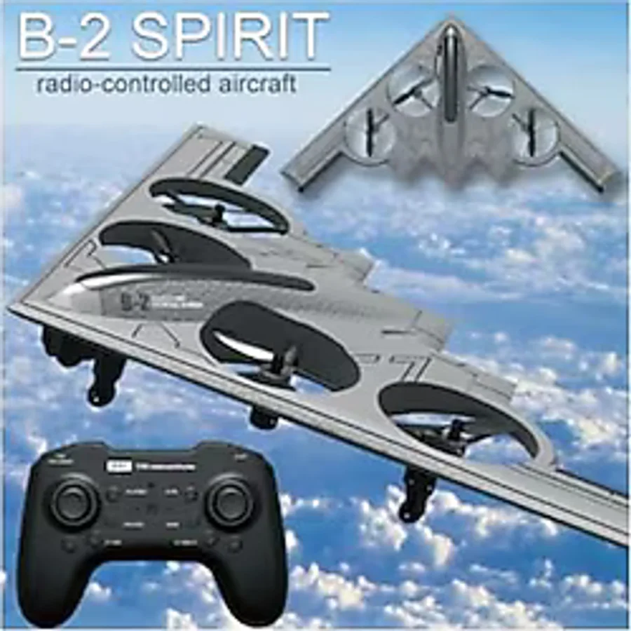 Lrs Store Uzaktan Kumandalı Kameralı Drone İha Uçak Benzeri Takla Atabilen Güçlü Strafor Helikopter, Siyah