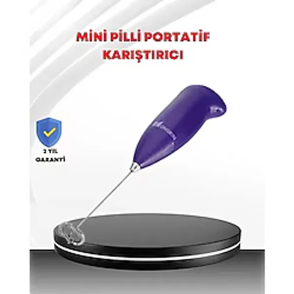 Ls El Tipi Pratik Mikser - Kahve, Süt, Bebek Maması ve Yumurta Çırpıcı