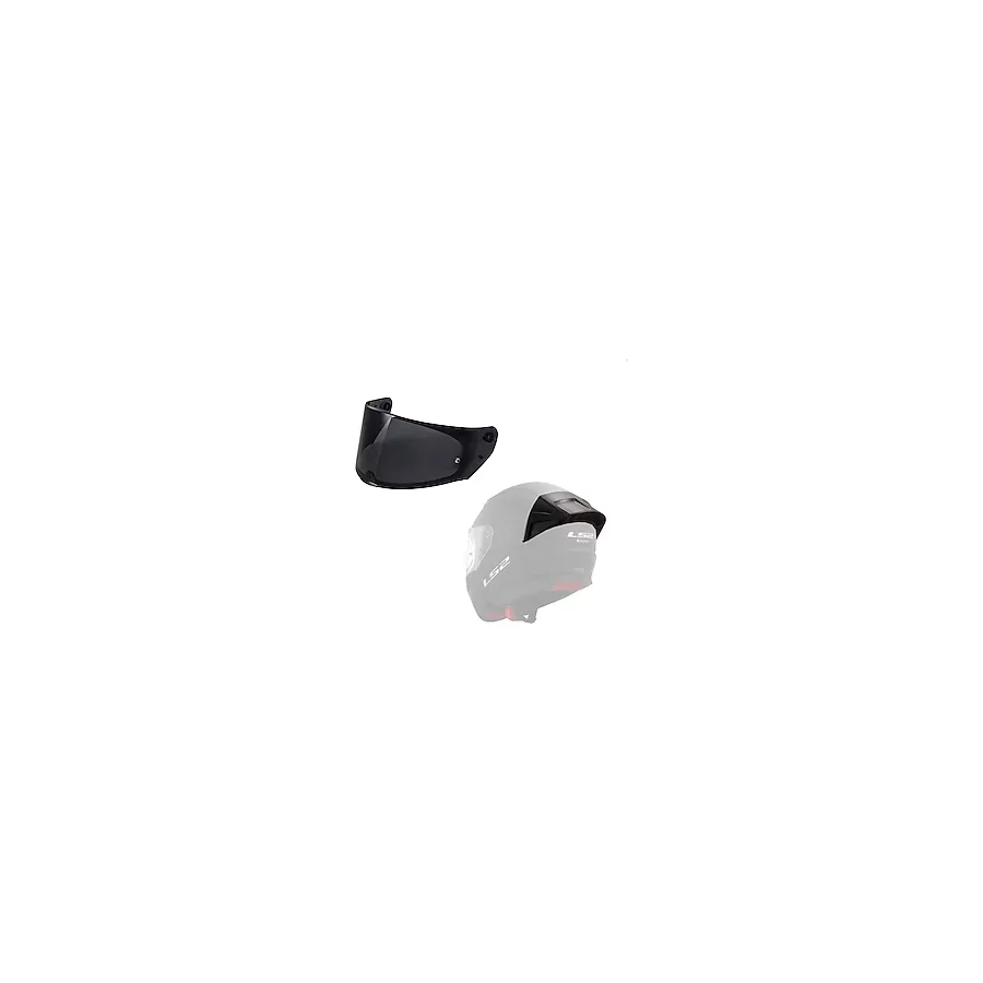 LS2 RAPID 2 SİYAH VİZÖR KASK CAMI + SPOILER
