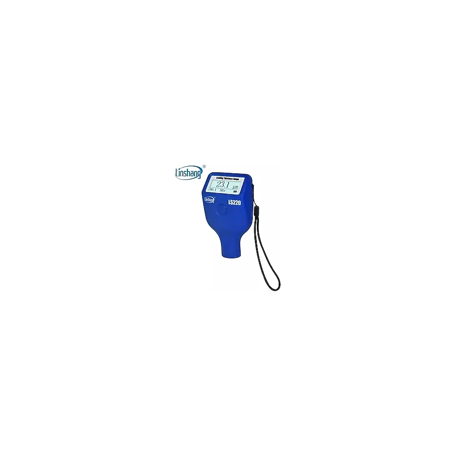 LS220 Boya Kalınlığı Ölçüm Cihazı, Türkçe Menü, Yeni Yazılım - Seçenek 1