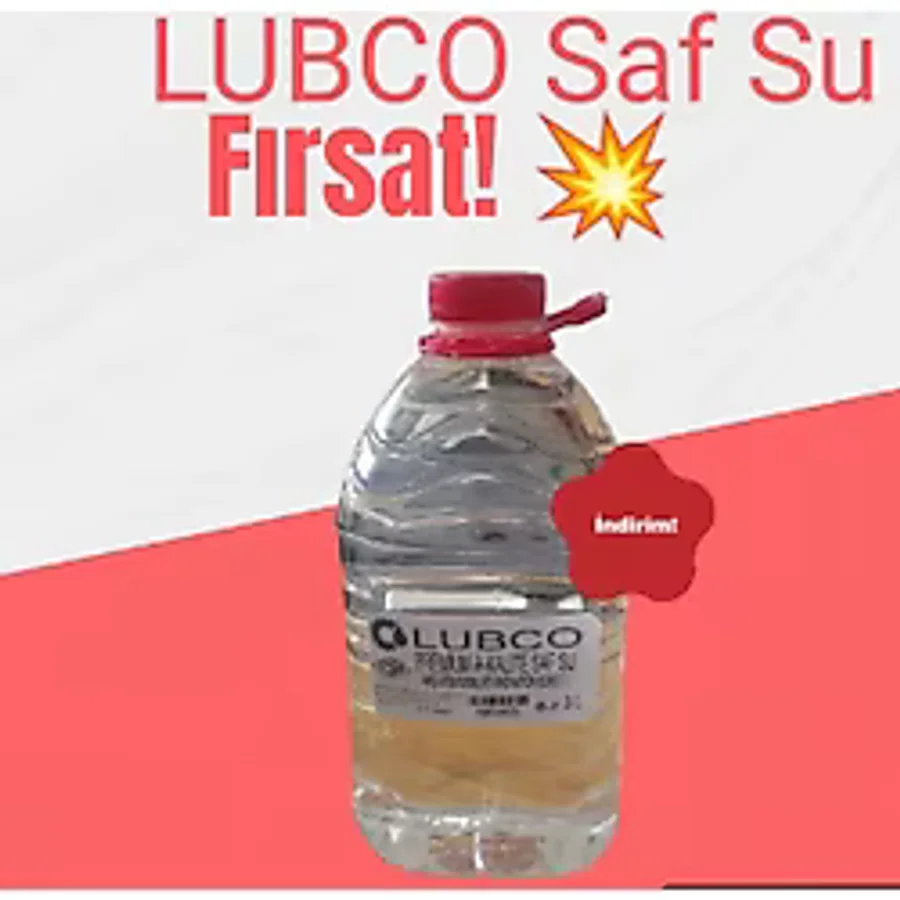 LUBCO Saf Su 3 Litre Ütü-Akü-Radyatör Suyu