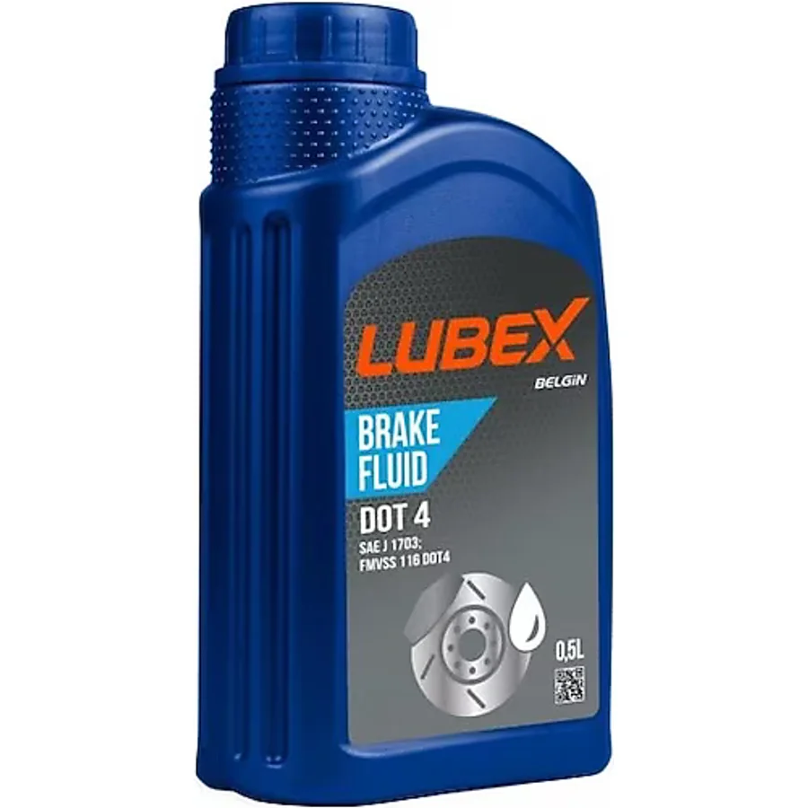 Lubex Brake Fluid DOT 4 Fren Hidrolik Yağı 500 Ml
