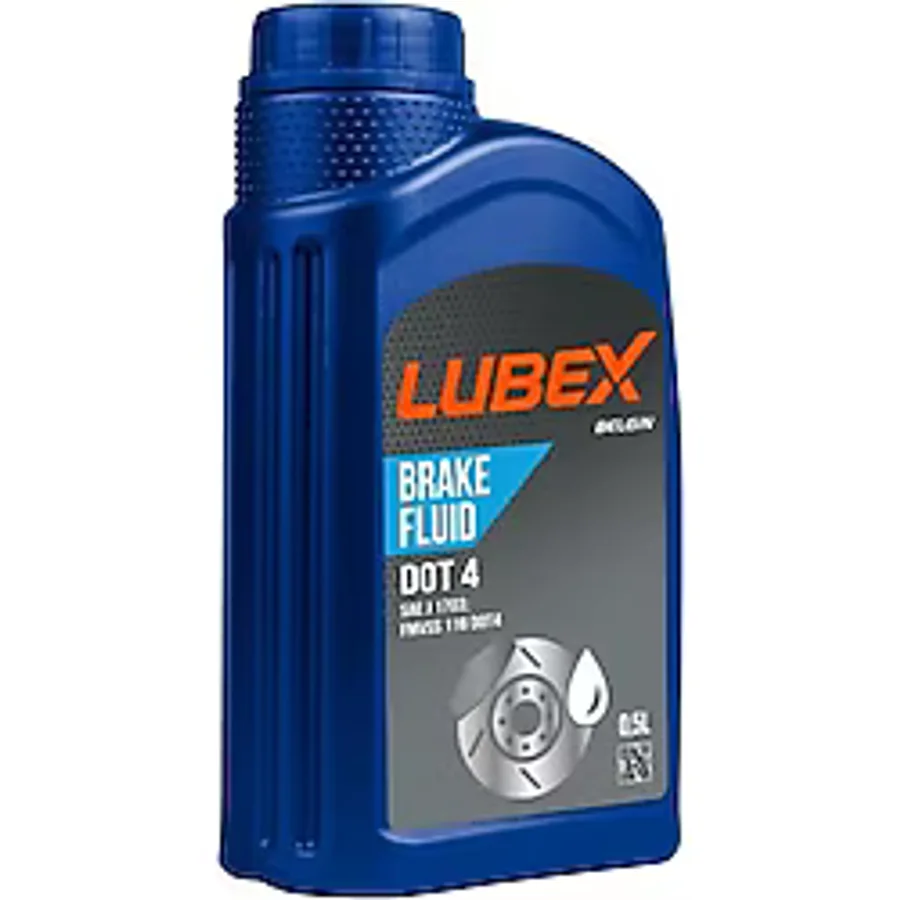 Lubex Brake Fluid DOT 4 Fren Hidrolik Yağı 500 Ml