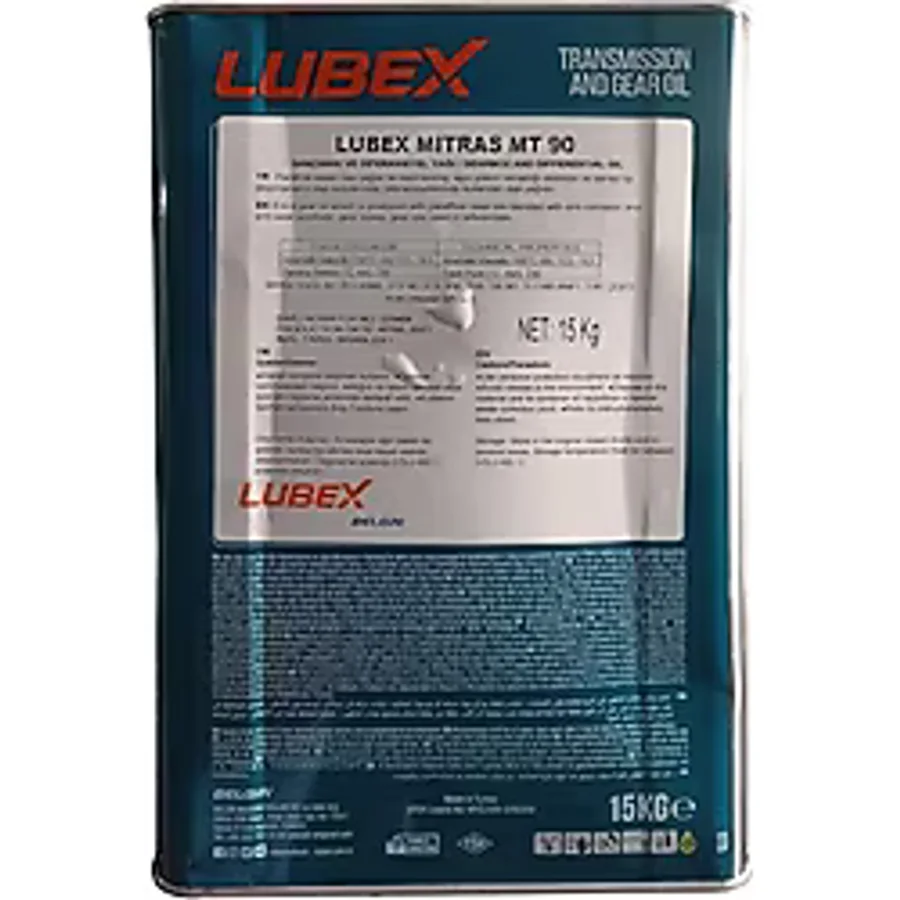 Lubex Mitras MT EP 90 15 Kg Şanzıman ve Asansör Dişli Yağı