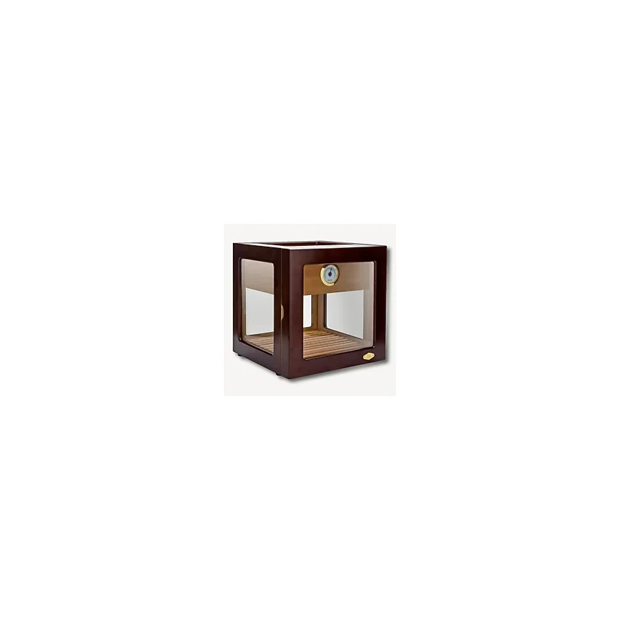Lubinski Cam Küp Cedar Tepsili Puro Kutusu Humidor 40s