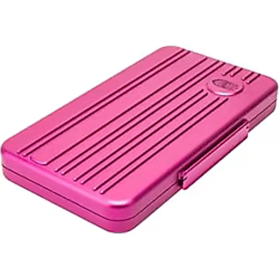 Lubinski Special Edt. Aluminyum Slim Puro Taşıma Çantası Pink 5Li