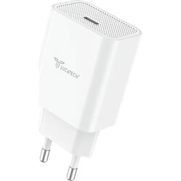 Lucatech 35W Pd Ultra Şarj Başlığı - Galaxy S22 / S23 / S25 (Güç Dengeleme Sistemi) - Beyaz