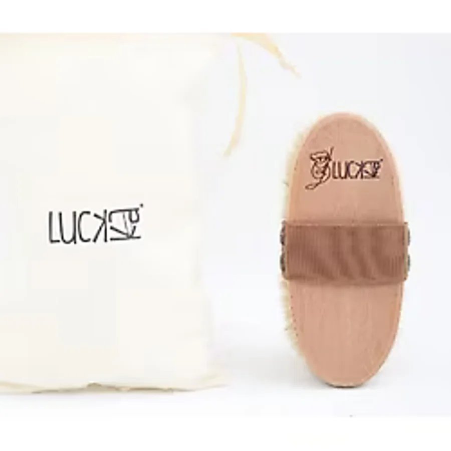 Luckka %100 Doğal At Kılı Selülit Fırçası - Zttarak