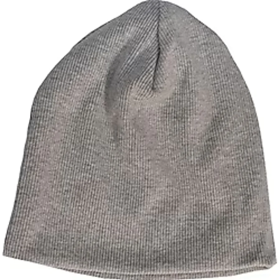 Luess Çocuk Unisex Fitilli Kışlık Bere Gri Melanj