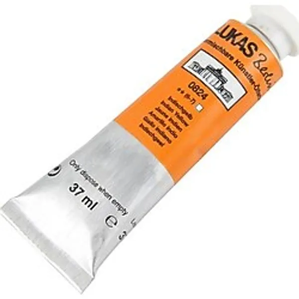 Lukas Berlin 37ML Yağlı Boya NO:0824 Hint Sarısı