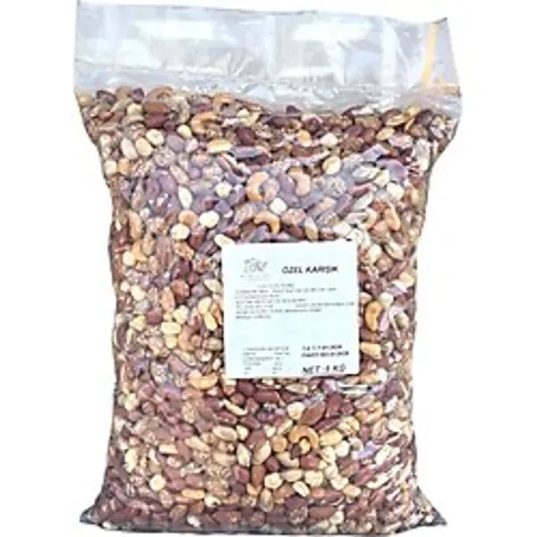 lüks kuruyemiş Düğün Özel Paket 5 Kg Ekstra Lüks Karışık Kuruyemiş Antep Badem Fındık Kaju Fıstık