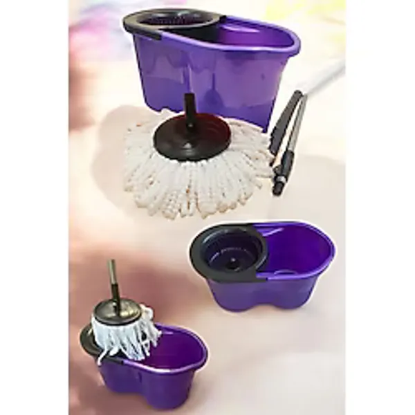 Lumindra Yer Temizlik Paspas Mop Temizlik Kovası Seti Paspas 20 Litre - 1