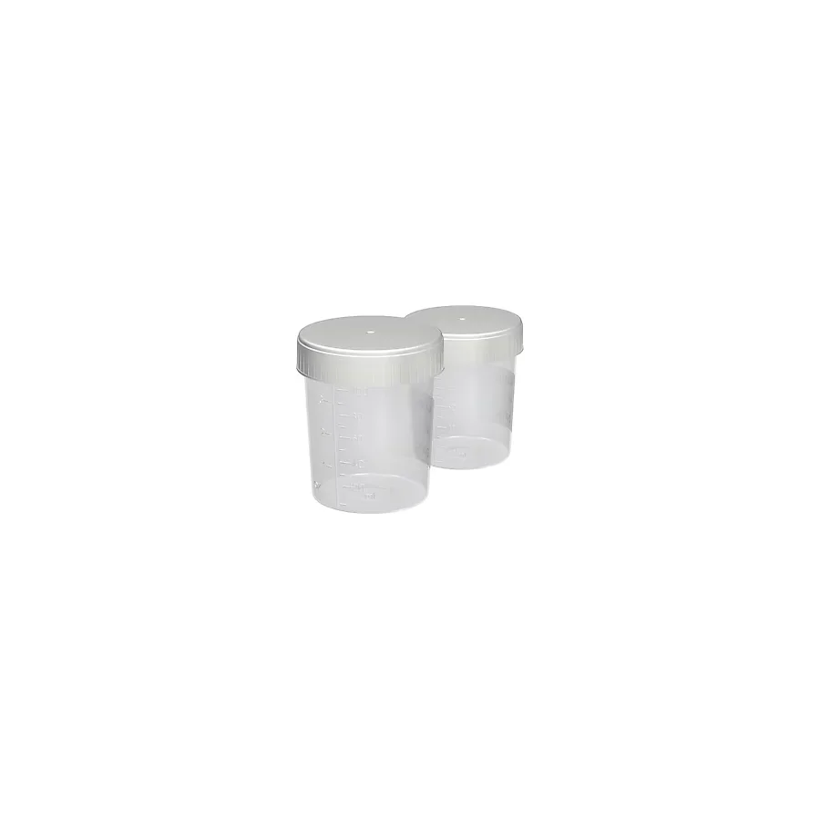 Lummed Non-Steril Idrar Numune Kabı 100 ml - 50 Adet - Beyaz