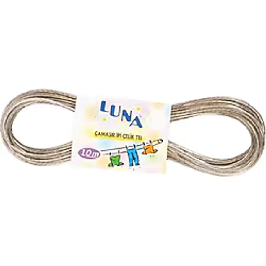 Luna Çamaşır Ipi Çelik Tel 10 Metre