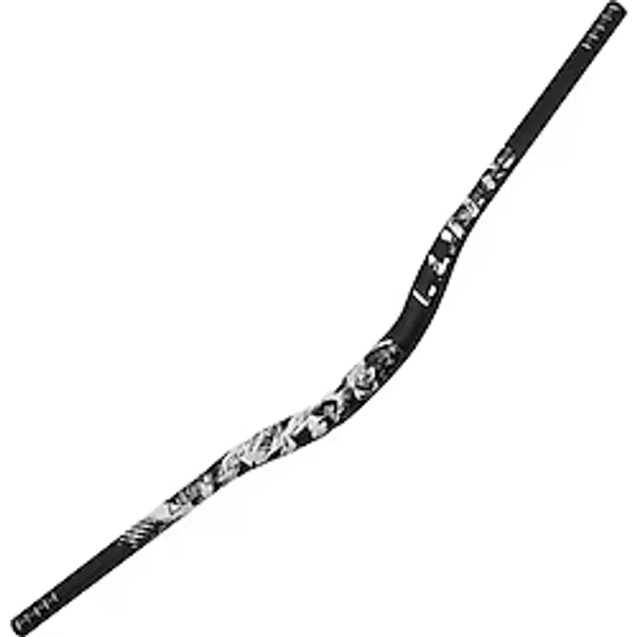 Lunje Siyah Bisiklet Alüminyum Gidon 780mm 31,8mm Bisiklet Direksiyon Siyah