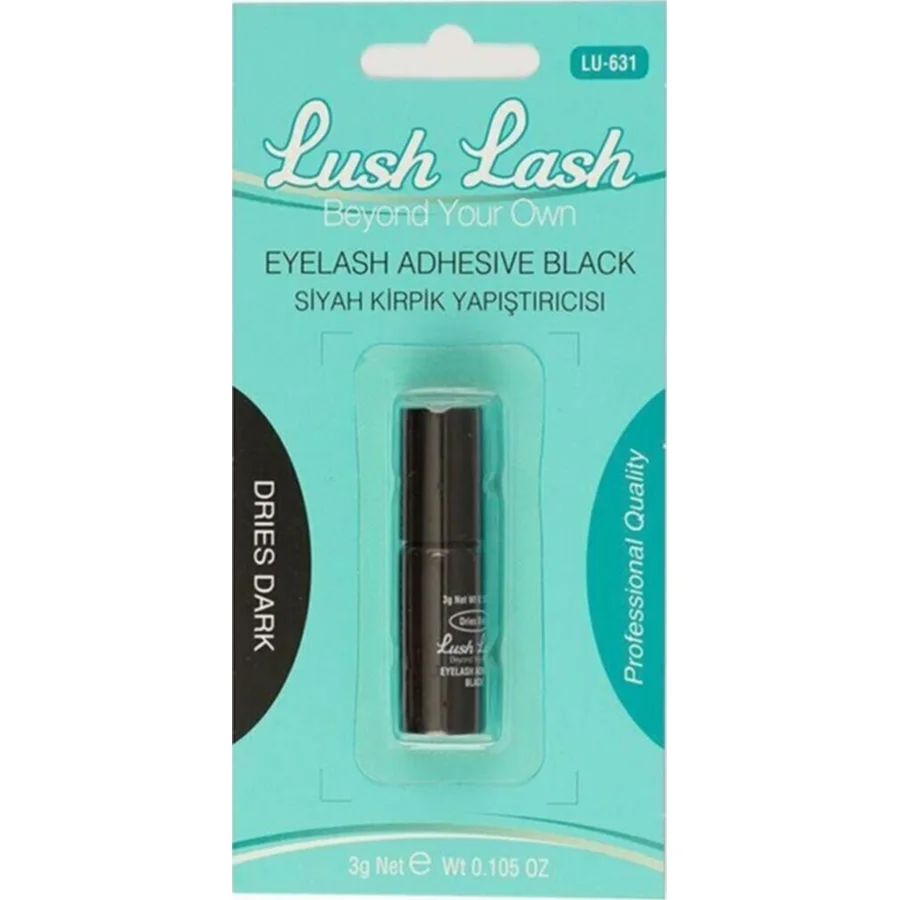 Lush Lash Siyah Kirpik Yapıştırıcısı LU-631 3 gr