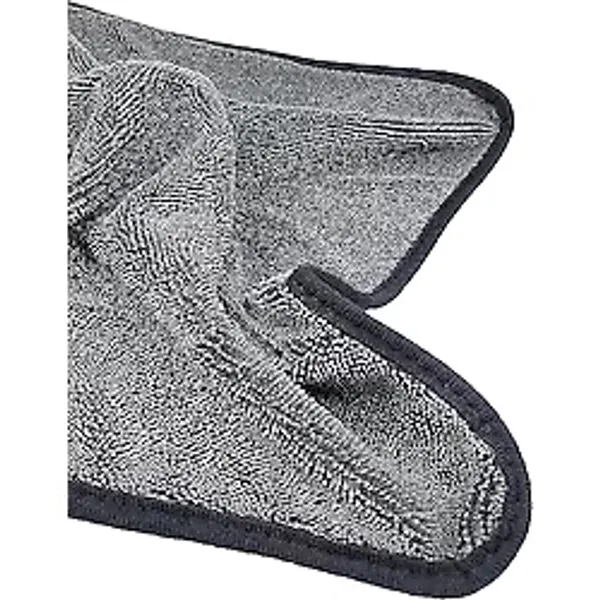 Luti Concept Mikrofiber Süper Emici 50x 70 cm Araç Kurulama Bezi Süper Emici Kalın Fil Özellikli Oto Kurulama Temizlik Ve Uygulama Havlusu (Gri)