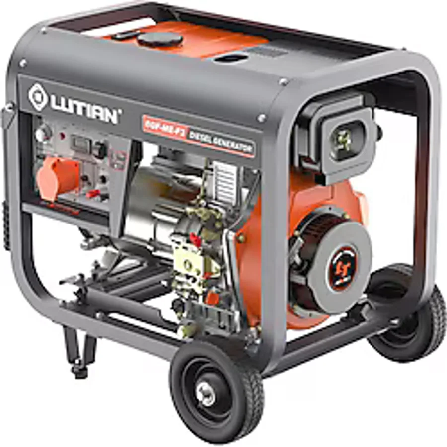 Lutian Lt8gf-Me-F3 Dizel Jeneratör 10 Kva Monofaze Marşlı 12 Hp