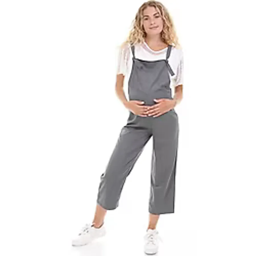 Luvmabelly MYRA6106 - Füme Hamile Salopet