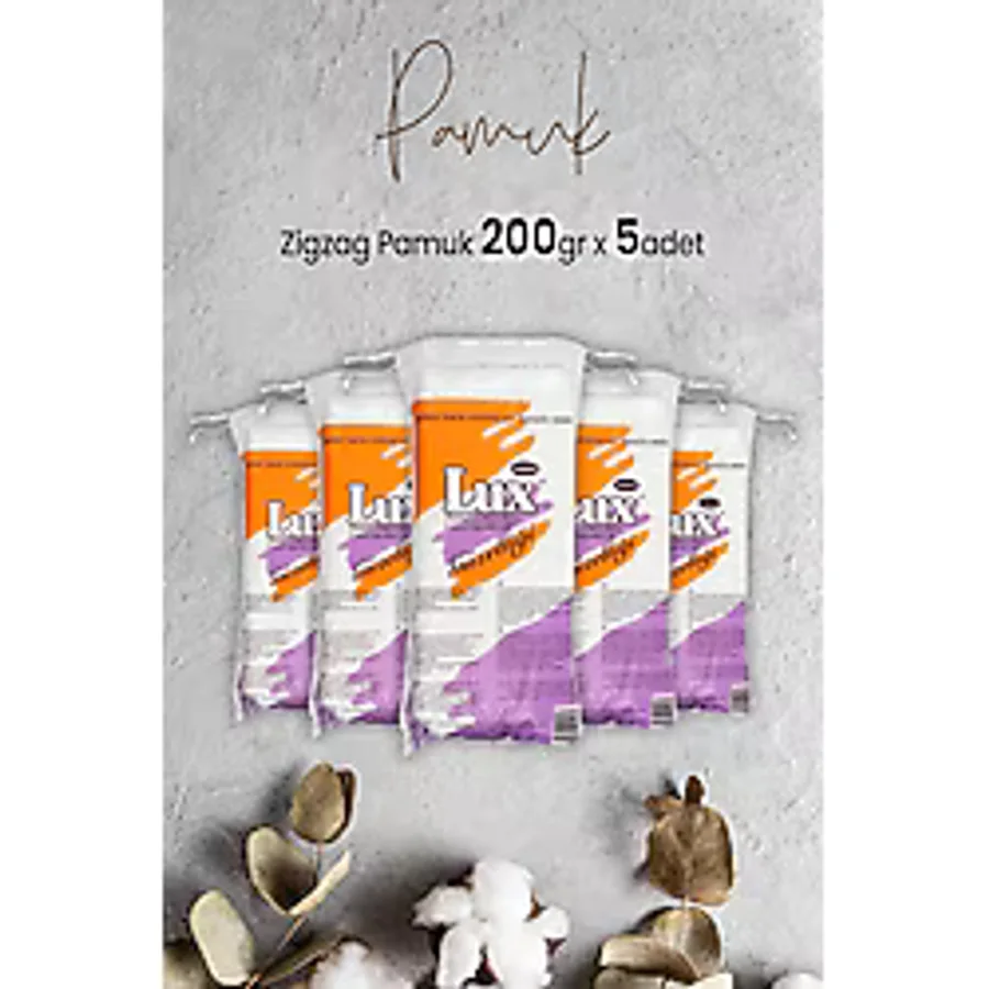 Lux Hidrofil Pamuk 200 G 5 Adet
