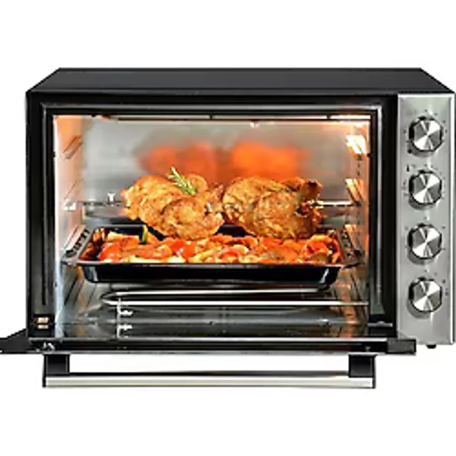 Luxell LX-9645 Piliç Çevirme Fonksiyonlu 70 lt Siyah Midi Fırın
