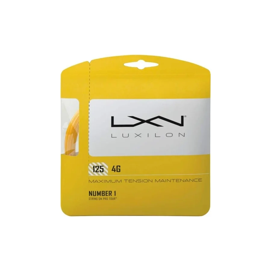 Luxilon 4G 1.25 Altın Sarısı Tekli Kordaj