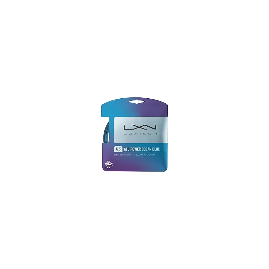 Luxilon Alu Power Big Banger 125 Ocean Blue Tenis Kordaj Teli 12m