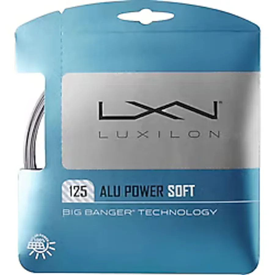 Luxilon Alu Power Soft 1.25 Gümüş Tekli Kordaj