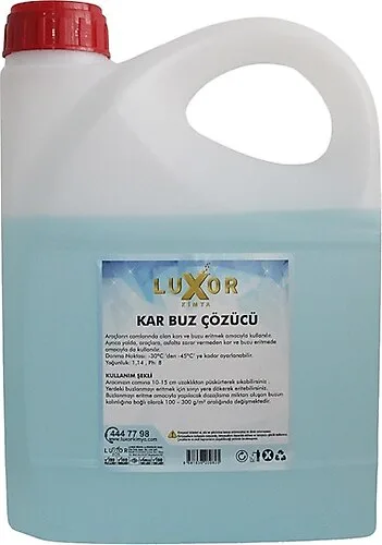 Luxor Kimya 3 lt Buz Çözücü