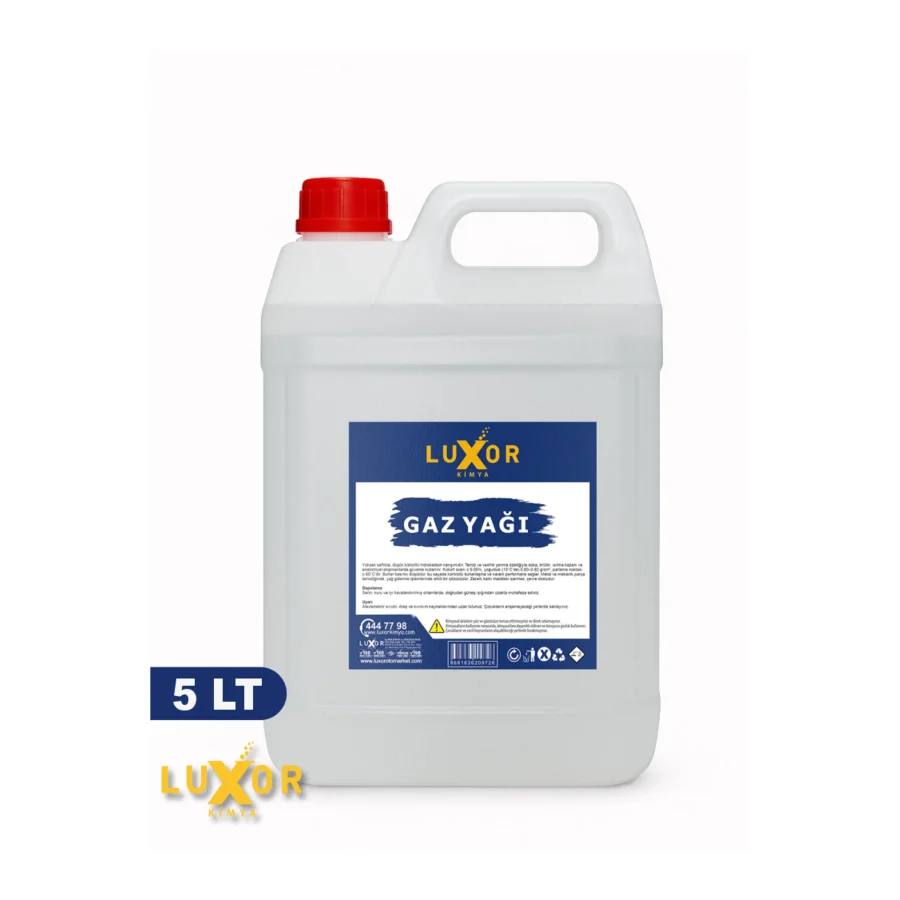 Luxor Kimya Gaz Yağı 5 Lt