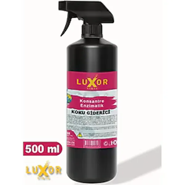 Luxor Kimya Konsantre Enzimatik Koku Giderici kedi, köpek idrar ve çiş kokusu giderici 500 ML