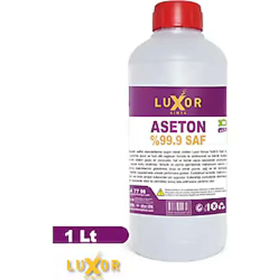 Luxor Kimya Saf Aseton 1 L