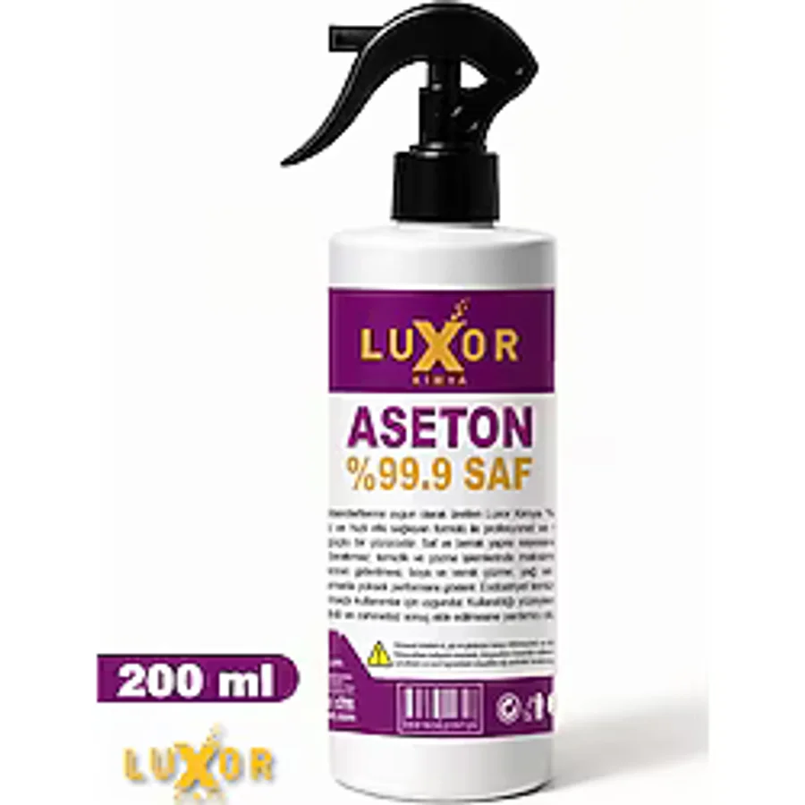 Luxor Kimya Saf Aseton 200 ML