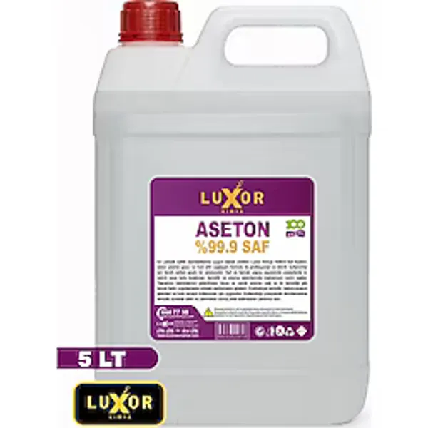 Luxor Kimya Saf Aseton 5 L