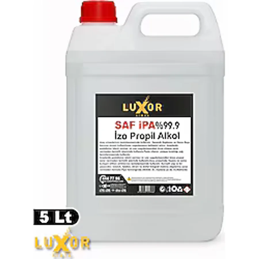 Luxor Kimya Saf İpa %99.9 İzopropil Alkol 5 L