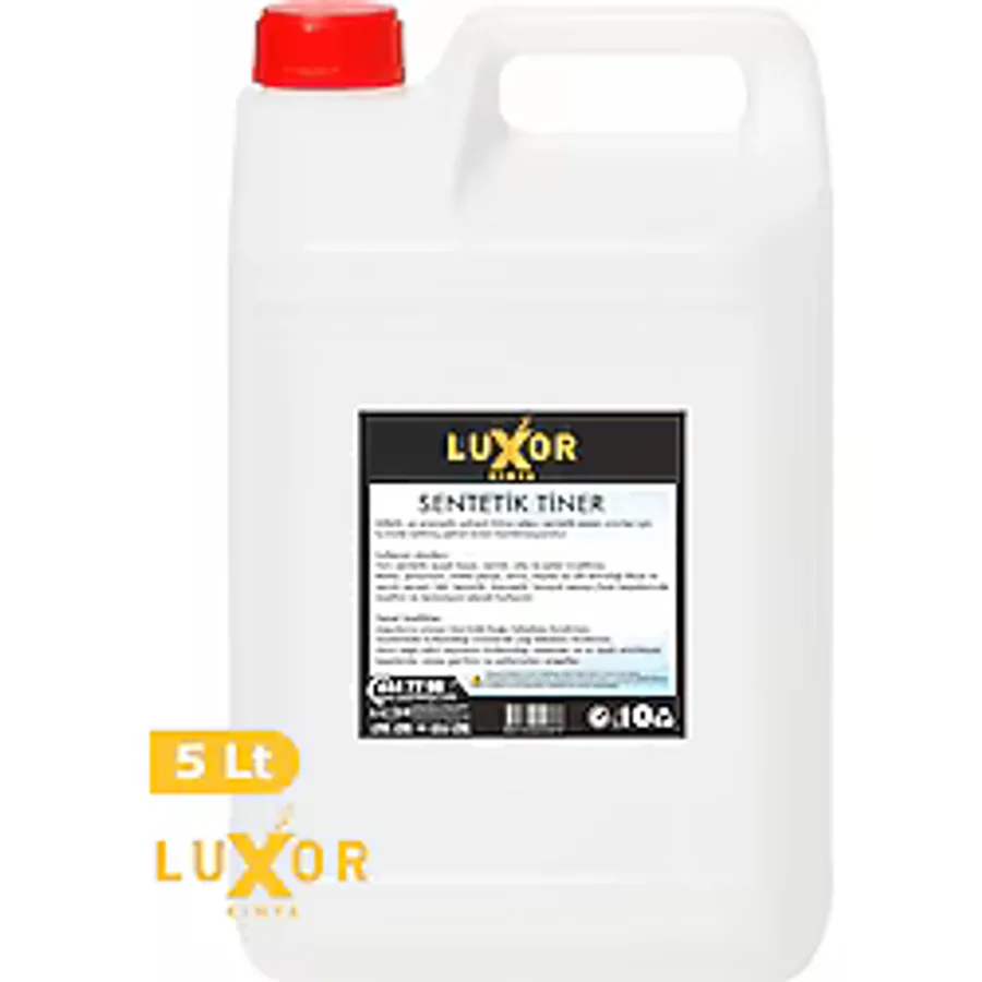Luxor Kimya Sentetik Tiner 5 Lt