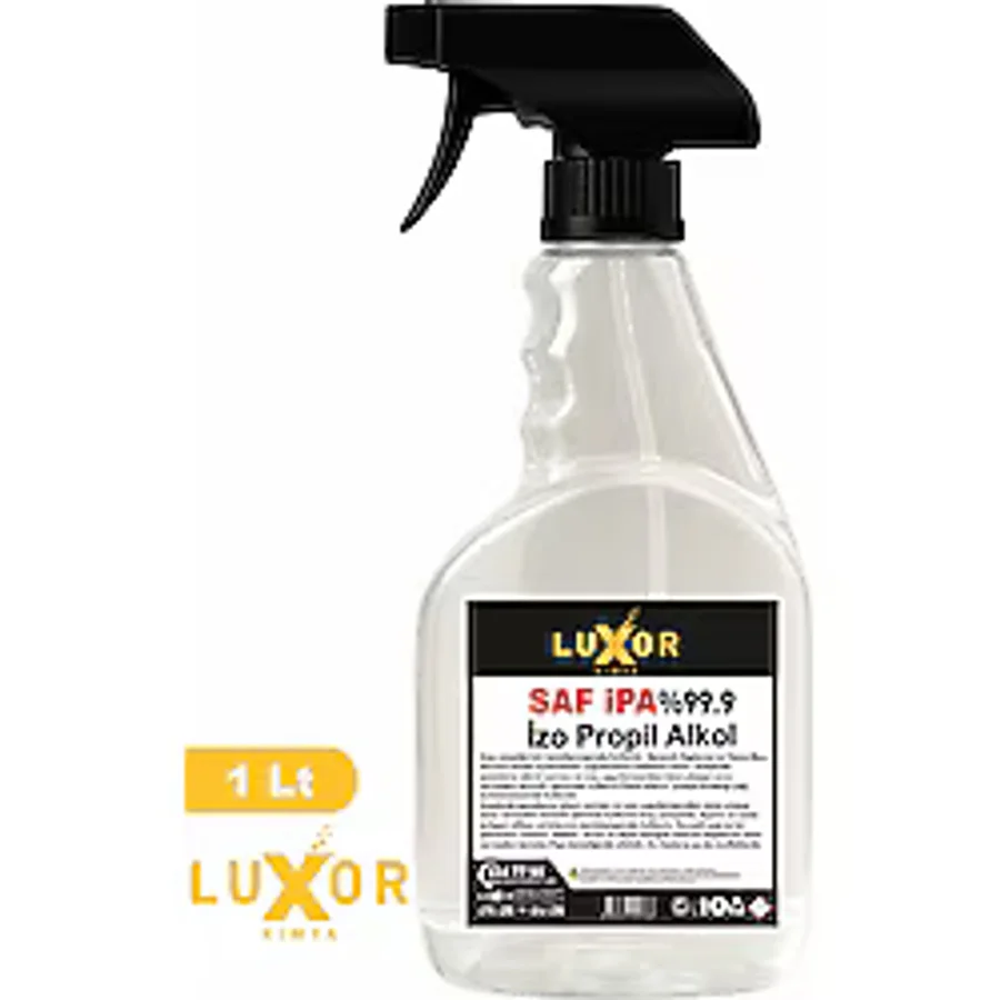 Luxor Kimya Spreyli 1 Lt Saf İpa %99.9 İzopropil Alkol