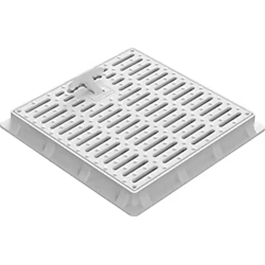 Luxwares 40X40 Rögar Kapağı / Çerçeve + Izgaralı Kapak
