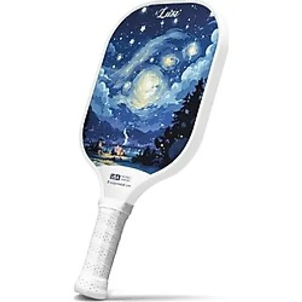 Luzz Pickle Top Kürekler, T700 Karbon Fiber Pickleball Kürek Kumlanmış Yüzey Petek Çekirdekli Yeni Başlayanlar İçin Artan Döndürme Kontrolü Turşu Topu Raketleri Erkekler, Kadınlar, Profesyoneller