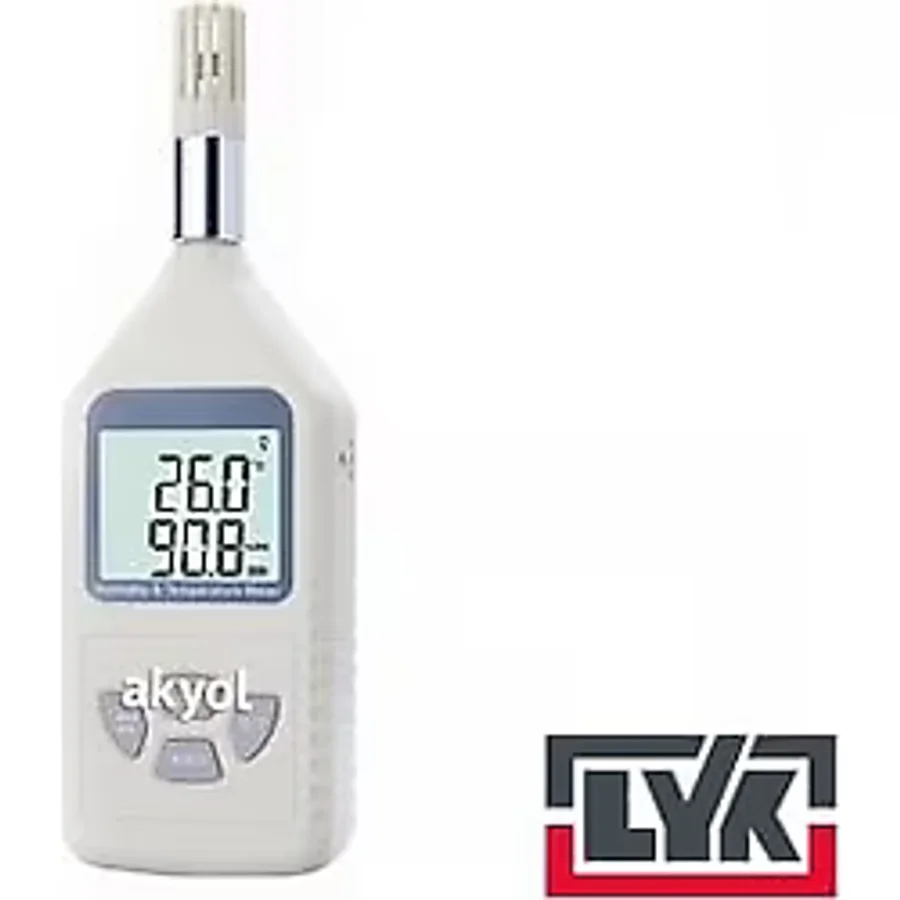 LYK BGM1360 Portatif Sıcaklık ve Nem Ölçer