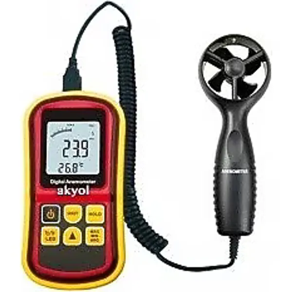 Lyk BGM8901 Dijital Anemometre Rüzgar Hızı ve Sıcaklık Ölçer