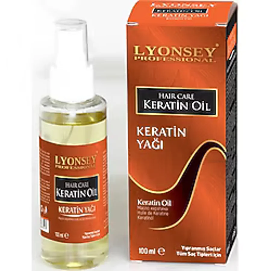 Lyonsey Professional Keratin Saç Bakım Yağı 100 ml ( 3 Adet )