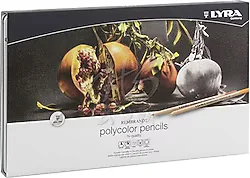 Lyra Rembrandt Polycolor Metal Kutu 72'li Kuru Boya Seti