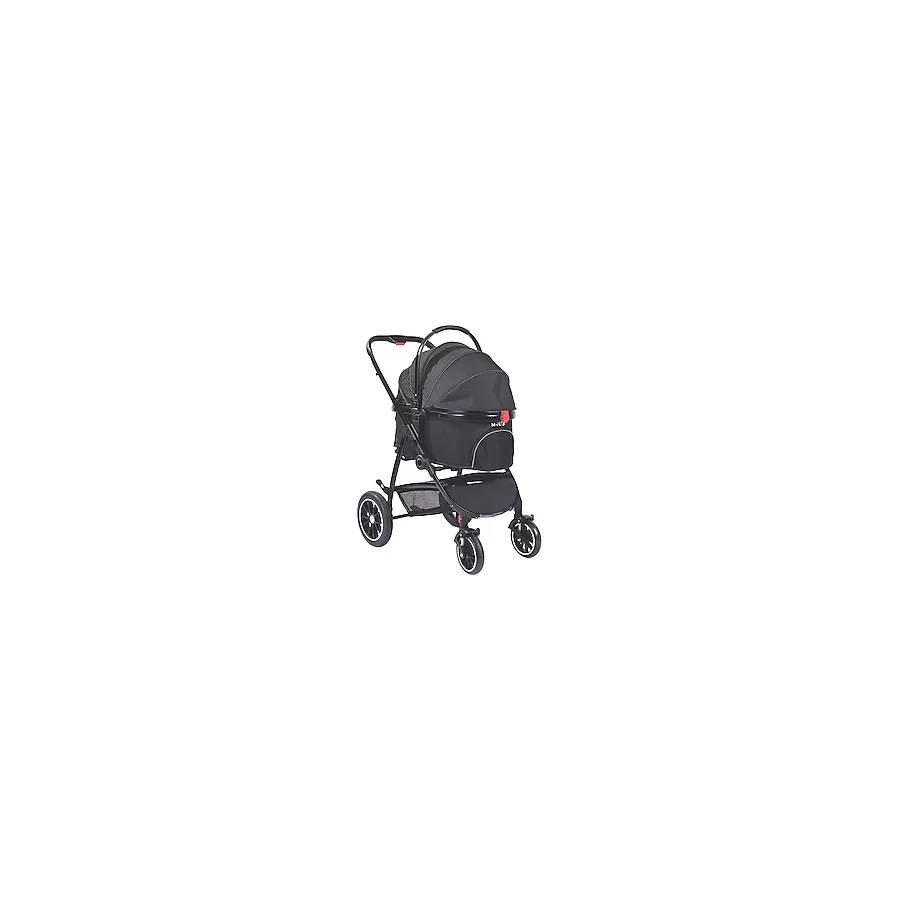 M-Pets Conquest Pet Stroller Kedi Ve Köpek Taşıma Arabası Siyah 71X57,5X101 Cm