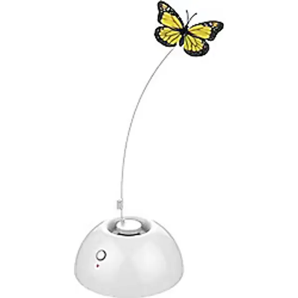 M-Pets Dancing Butterfly Beyaz İnteraktif Kedi Oyuncağı